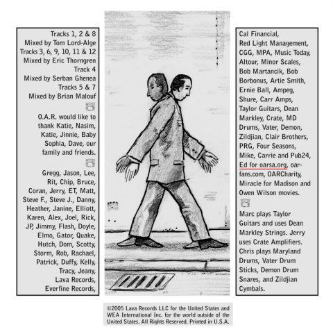 Stories of a Stranger Liner Notes