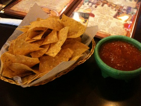 Complimentary Chips And Salsa