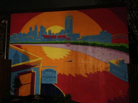 Mural Outside Strong's