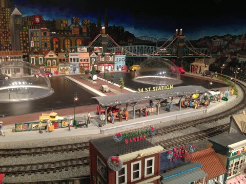 Permanent Train Display