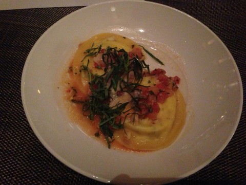 Goat Cheese Ravioli