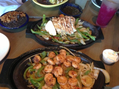 Chicken & Shrimp Fajitas