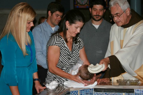 Paige Being Baptized