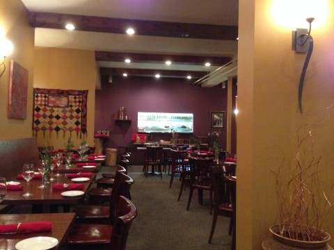 Inside
