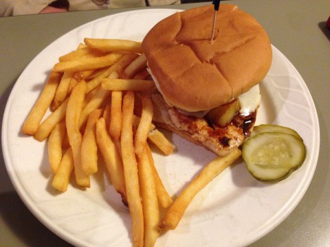 Pineapple Teriyaki Grilled Chicken Sandwich