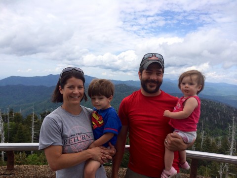 Clingmans Dome Family Shot