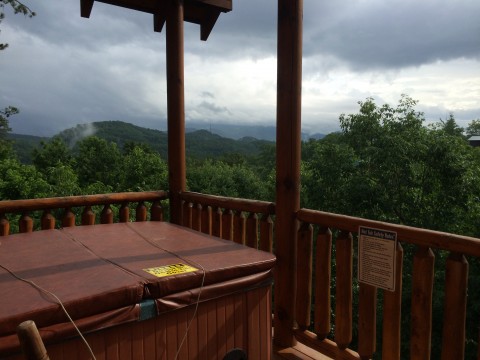 Hot Tub With A View