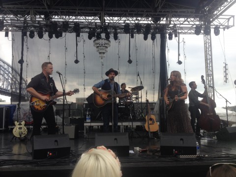 The Lone Bellow on River Stage