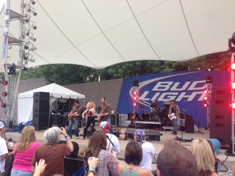 Natalie Stovall and the Drive on Bud Light Stage