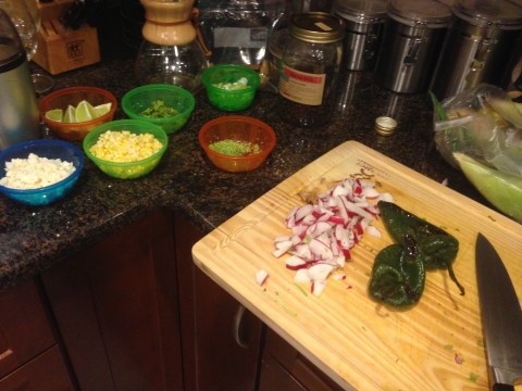 Chopped Ingredients