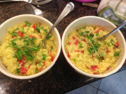 Finished Risotto
