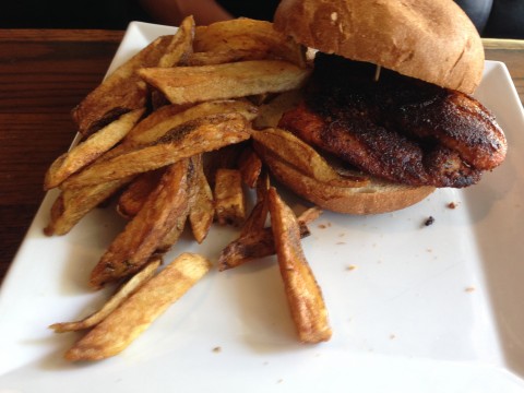 Blackened Grouper Sandwich