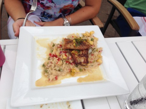 Corn Bread Encrusted Flounder