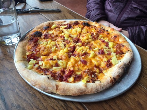BBQ Pineapple Pizza