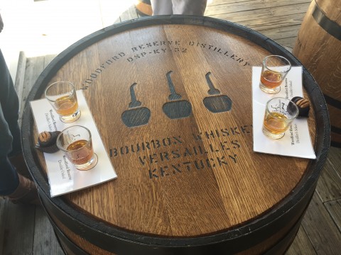 Tasting at Woodford Reserve