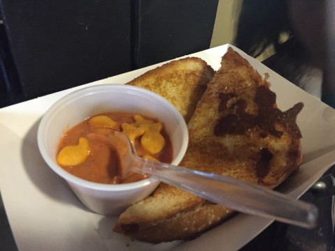 "We're in the Final Four Cheese" Grilled Cheese