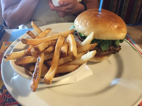 Edgy Veggie Burger