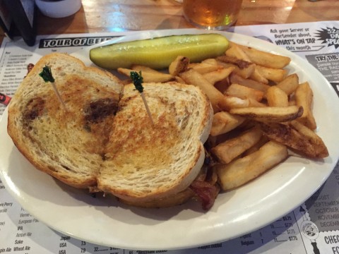 Pulled BBQ Chicken Melt