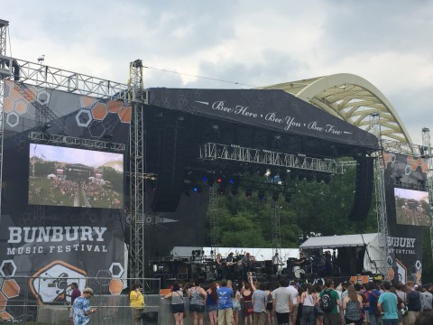 Kid Runner on Sawyer Point Stage