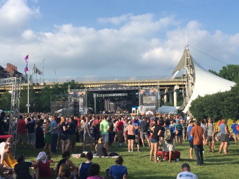 The Decemberists on Sawyer Point Stage