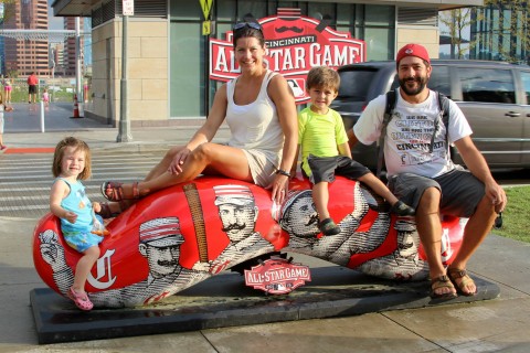 All-Star Mustache Statue