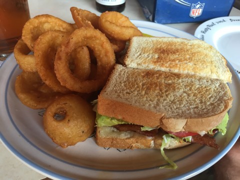 BLT & Onion Rings