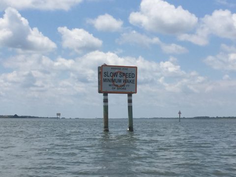 Manatee Zone - Minimum Wake