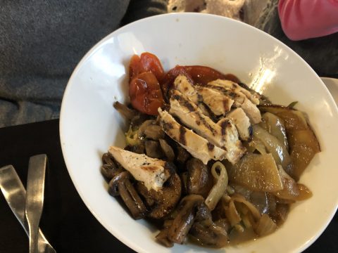 Zucchini Noodle Thai Bowl