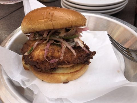 Spicy Fried Chicken Sandwich