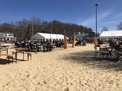 Sand Volleyball Courts Repurposed