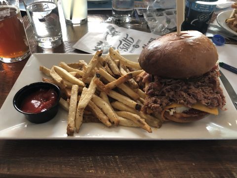 Southern Style Pork Sandwich