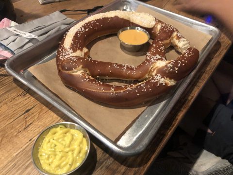 Giant Soft Pretzel
