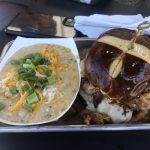 Chicken Sandwich & Grits