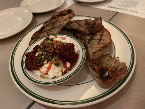 Burrata & Roasted Grapes