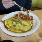Pork Green Chili Omelet